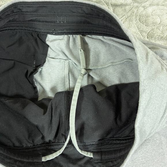 Lululemon Men's Pants Mens Medium Gray Sweat Travel Office Warm Up Stretch Yoga - Picture 5 of 11